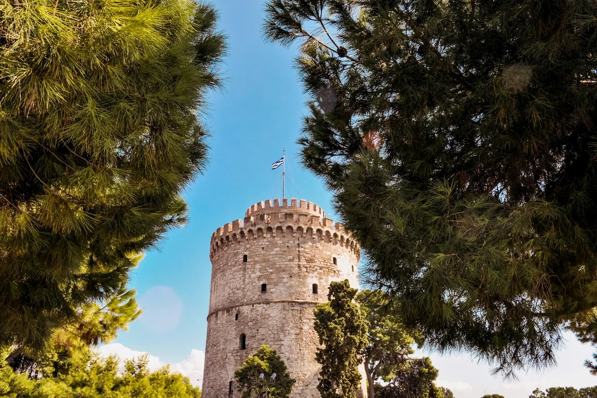 White Tower of Thessaloniki جاهای دیدنی یونان همراه با عکس