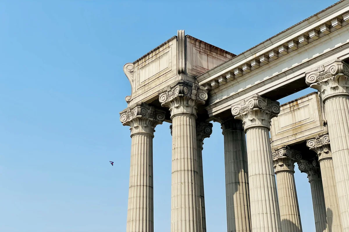 the temple of zeus معبد معروف زئوس، بزرگ ترین معبد یونان