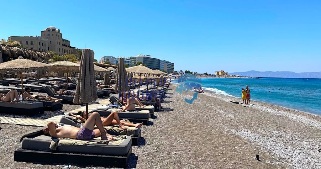 Rodos beach Credit Greek Reporter بلاگ