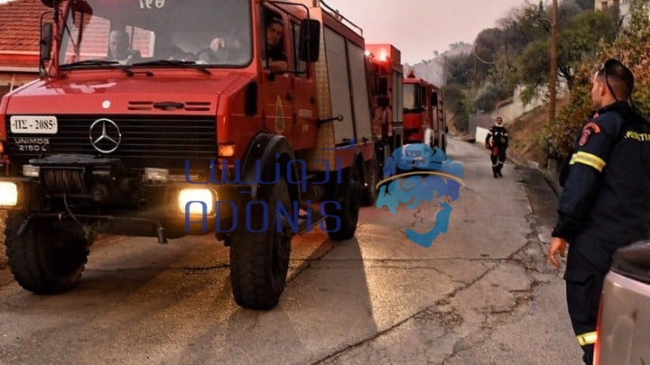 fire engine greece credit amna بلاگ