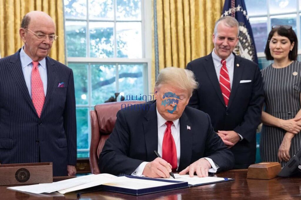 trump signing the sos act credit public domain wikimedia commons بلاگ