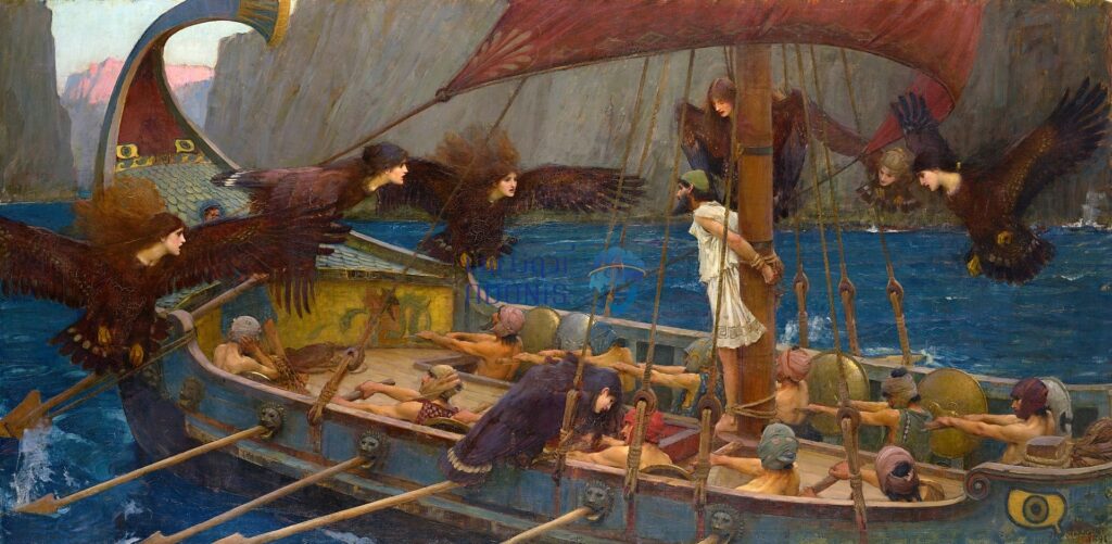 waterhouse ulysses sirens credit public domain بلاگ