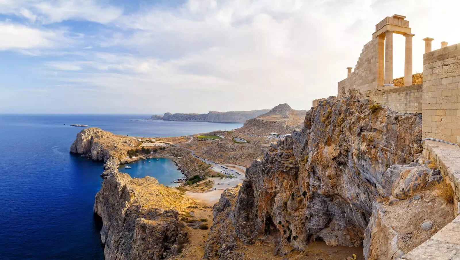 Rhodes Island Greece زیبایی‌های جزیره رودس؛ جزیره‌ای با سواحل طلایی و تاریخ شوالیه‌ها
