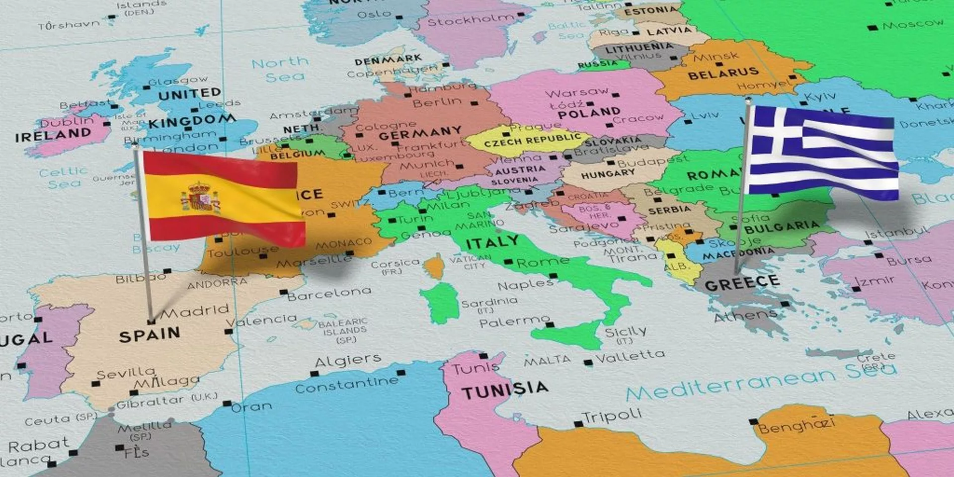 هزینه‌ زندگی در یونان بهتر است یا اسپانیا؟